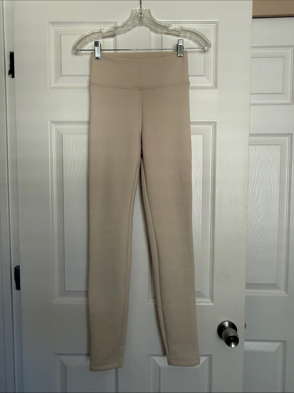 Calzedonia Cream Plush Thermal Leggings S